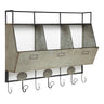 Arnica Wall Storage Pockets with Hooks