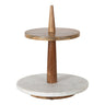 Praxis Wood Tiered Tray