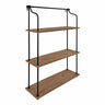 Walters Wood and Metal 3-Tier Shelving