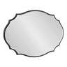 Leanna Scalloped Oval Wall Mirror