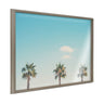 Blake A Trio of Palm Trees Framed Printed Art by Laura Evans