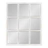 Hogan Windowpane Framed Wall Mirror