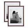 Gallery 14x18 matted to 11x14 Wood Picture Frame, Set of 2