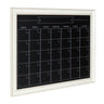 Macon Framed Magnetic Chalkboard Monthly Calendar
