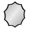 Lalina Scalloped Round Framed Accent Mirror
