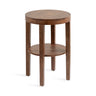 Talcott Round Wood Side Table