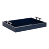 Lipton Decorative Wood Tray with Metal Handles