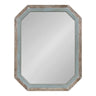 Palmer Wood Octagon Wall Mirror