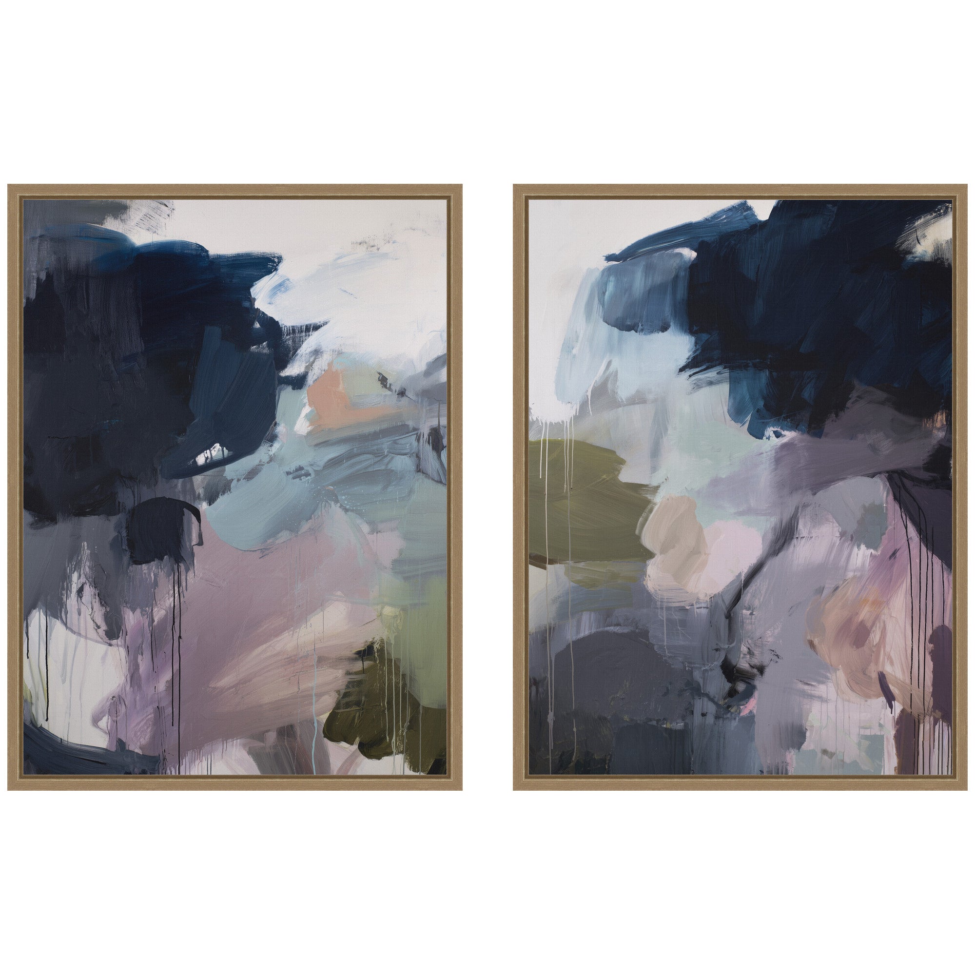 Under the Sky No. 1 & No. 2 2 Piece Framed Canvas Wall Art Set by Amy ...