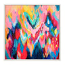 Sylvie EV Brushstroke 100 Framed Canvas by Jessi Raulet of Ettavee