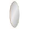 Leanna Scalloped Oval Wall Mirror