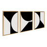 Sylvie Minimal Max Mod Set Framed Canvas by The Creative Bunch Studio