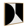 Sylvie Minimal Max Mod II Framed Canvas by The Creative Bunch Studio