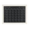 Beatrice Framed Magnetic Chalkboard Calendar