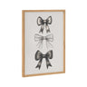 Gallery Coquette Preppy Retro Girly Black Bows Print by The Creative Bunch Studio
