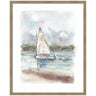 Framed Art 1 Maryanne Welch Chatham Fog Sailboat by Patricia Shaw