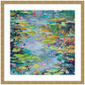 Framed Art Waterlilies at Giverny by Rachel Christopoulous