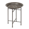 Mahdavi Round Metal Accent Table