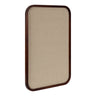 Hutton Wood Framed Fabric Pinboard
