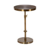 Engles Adjustable Embossed Metal Table and Plant Stand