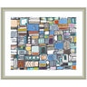 Framed Art Newsprint Horizontal by Leah Nadeau
