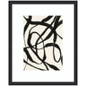 Framed Art Black Twist 4 by Alicia Bock