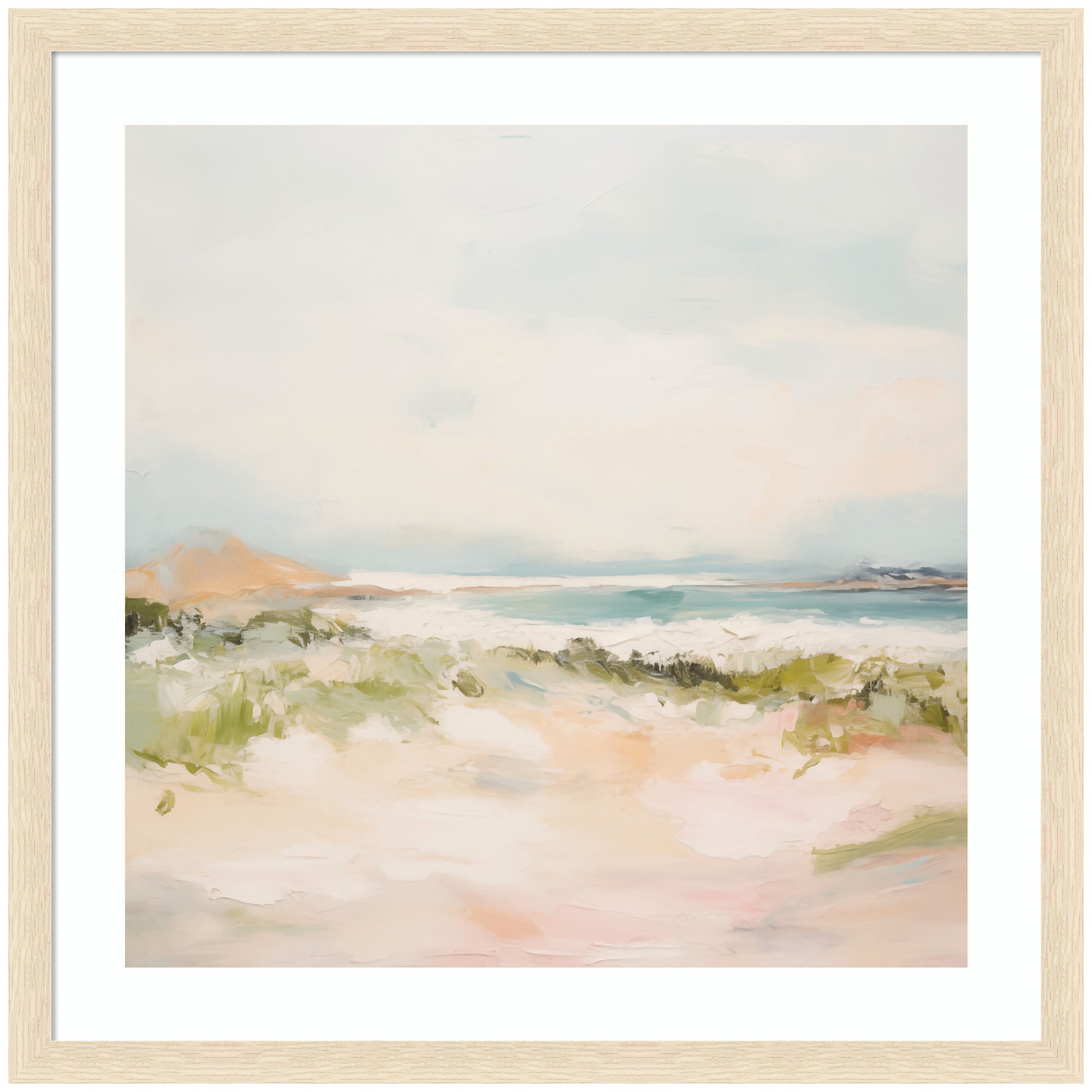 Tranquil Landscape III Square by Amy Lighthall Framed Wall Art Print ...