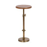 Engles Adjustable Wood Table and Plant Stand