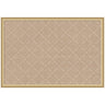 Pinboard Beige Lattice Pattern