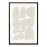 Sylvie Constructed II Neutral Framed Canvas by Statement Goods
