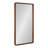 McLean Wood Radius Rectangle Wall Mirror