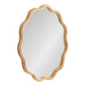 Rahfy Scallop Framed Wall Mirror