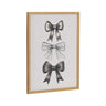 Gallery Coquette Preppy Retro Girly Black Bows Print by The Creative Bunch Studio