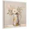 Sylvie Pitcher with Flowers Boho Country 1 Framed Canvas by The Creative Bunch Studio