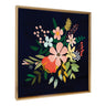 Sylvie Floralis C Framed Canvas by Mia Charro