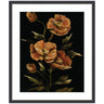 Framed Art Moody Floral 6 by Annie Quigley