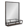 Jackson Metal Framed Mirror with Shelf