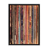 Sylvie Records Framed Canvas by Robert Cadloff of Bomobob