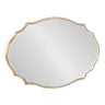 Leanna Scalloped Oval Wall Mirror