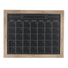 Beatrice Framed Magnetic Chalkboard Calendar