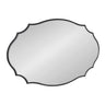 Leanna Scalloped Oval Wall Mirror