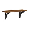 Corblynd Traditional Wood Wall Shelf