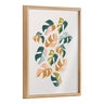 Blake Tropical Leaves 02 Framed Printed Glass by Alicia Schultz