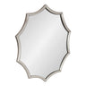 Lalina Scalloped Round Framed Accent Mirror