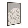 Sylvie New Nostalgia Skiers Framed Canvas by Hannah Beisang