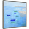 Sylvie Calm Waters Framed Canvas by Giuliana Lazzerini