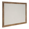 Beatrice Framed Linen Fabric Pinboard