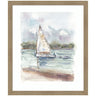 Framed Art 1 Maryanne Welch Chatham Fog Sailboat by Patricia Shaw