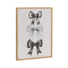Gallery Coquette Preppy Retro Girly Black Bows Print by The Creative Bunch Studio