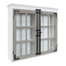 Hutchins Decorative Two Door Wood Wall Cabinet